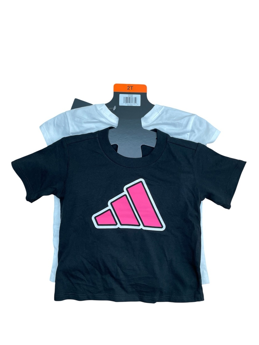 adidas Girls 3-Piece Set - White, Black & Pink NWT Size: 2T